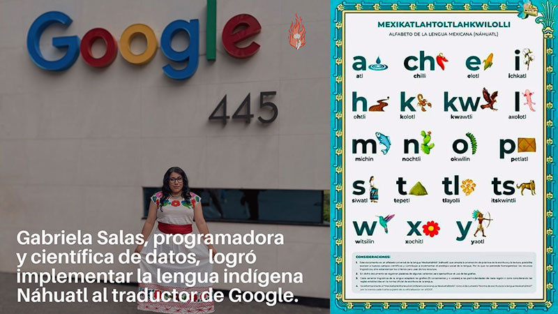 Gracias a científica mexicana, traductor de Google incluirá al náhuatl  