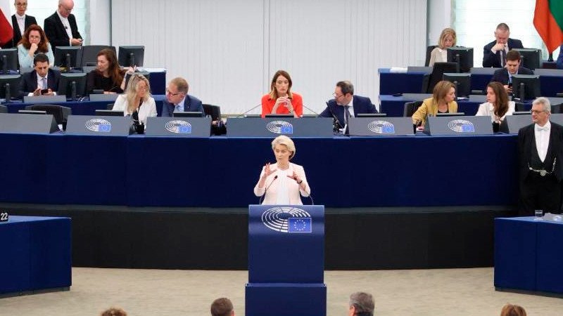 Ursula von der Leyen es reelecta como presidenta de la Comisión Europea 