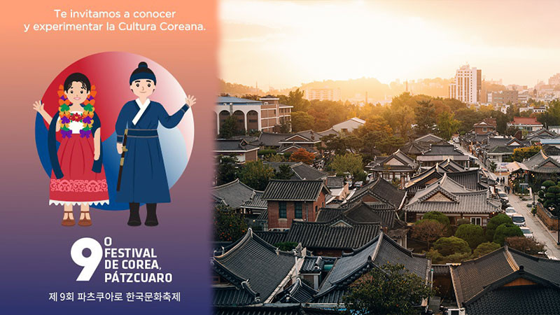 Irá Festival de Corea a Pátzcuaro, Michoacán 