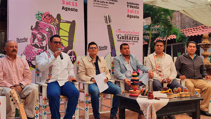 Anuncian XLIX Feria de la Guitarra en Paracho 