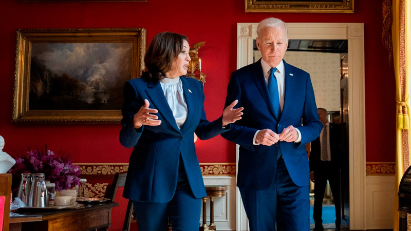 Luego de renuncia de Biden, al menos 531 delegados demócratas muestran apoyo a Kamala Harris 