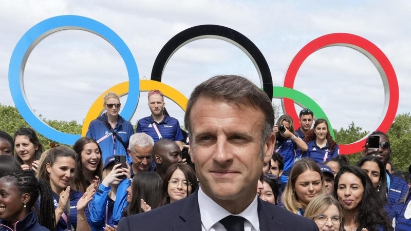 Francia está lista para albergar los Juegos Olímpicos París 2024: Macron 