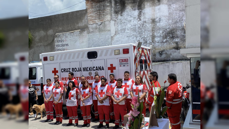 Muere Marshall, perro rescatista que colaboró en sismo de 2017 junto a la Cruz Roja