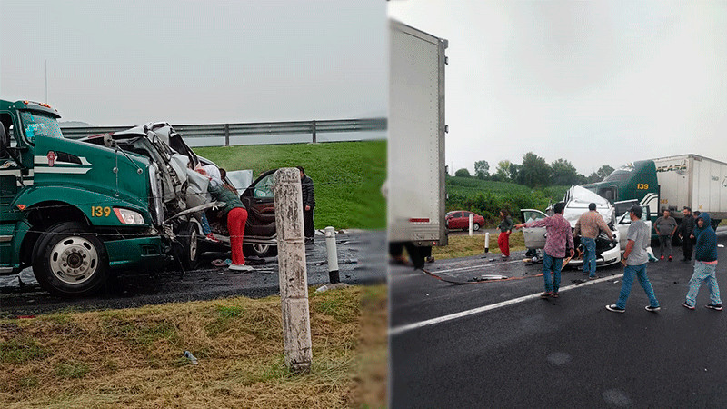 Un muerto y varios heridos en accidente en la autopista del Occidente 