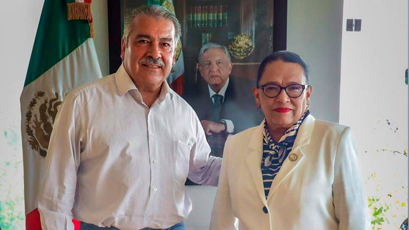 Se reúne Raúl Morón con Rosa Isela Rodríguez 