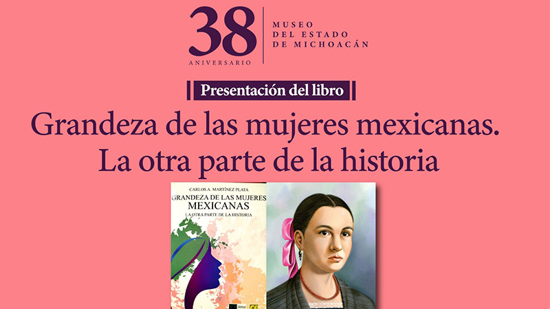 Presentarán libro de Carlos Martínez, un homenaje a las mujeres mexicanas 