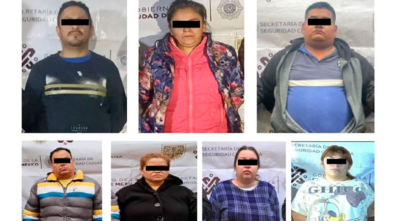 Neutralizan célula de presuntos extorsionadores y narcomenudistas en Ciudad de México  