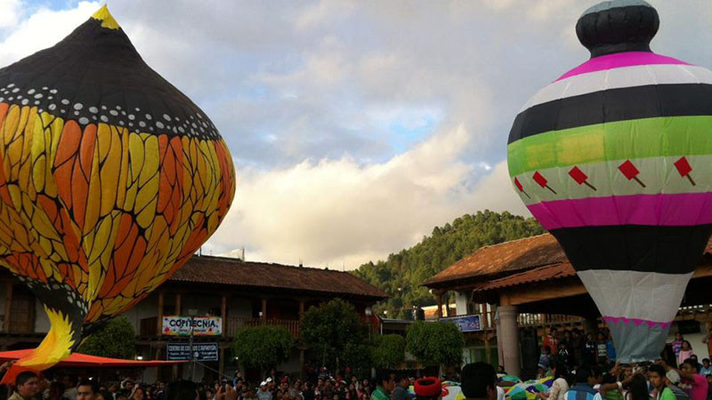 XX Festival de Globos de Cantoya en Cherán, Michoacán; del 9 al 11 de agosto 