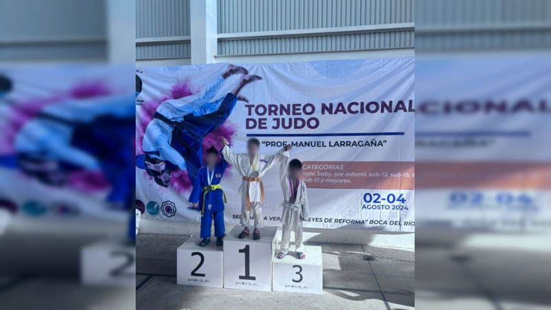 Judocas Michoacanos logran 13 medallas en Campeonato Nacional de Judo