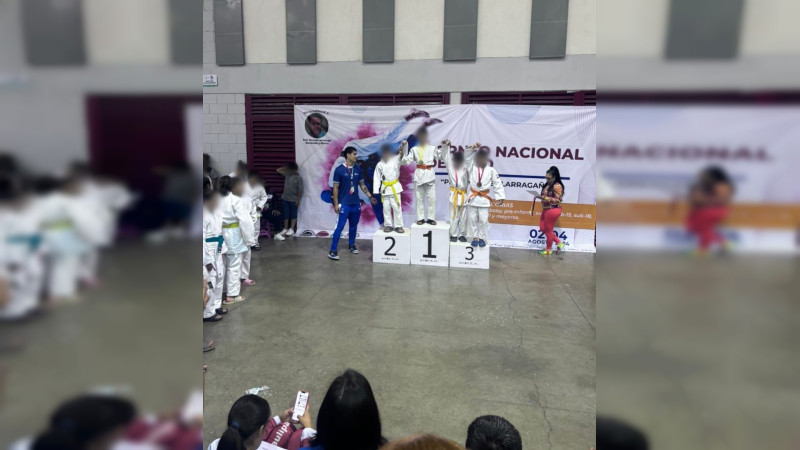 Judocas Michoacanos logran 13 medallas en Campeonato Nacional de Judo