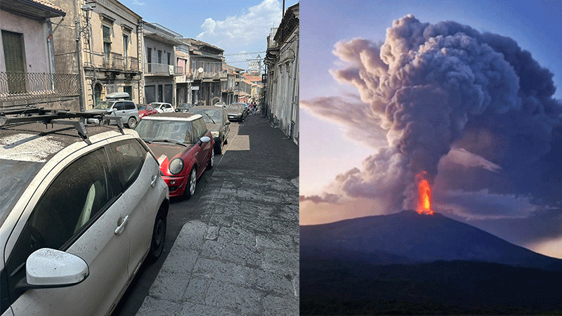 Volcán Etna entra nuevamente en erupción 