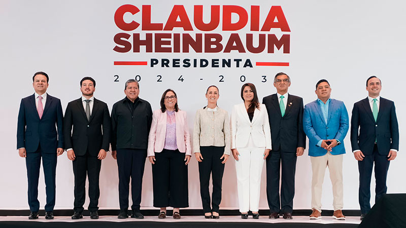 Claudia Sheinbaum define, junto a gobernadores del noreste del país, como prioridad obras de infraestructura en agua potable y carreteras  