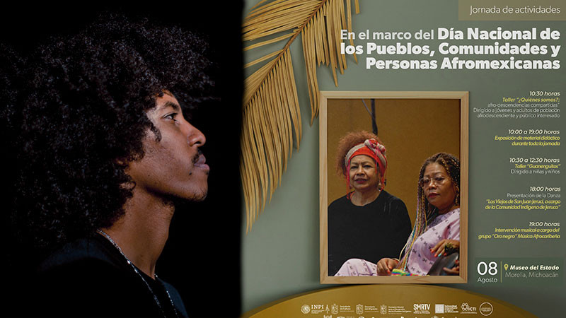 La cultura afromexicana celebrará su día en el Museo del Estado de Michoacán  