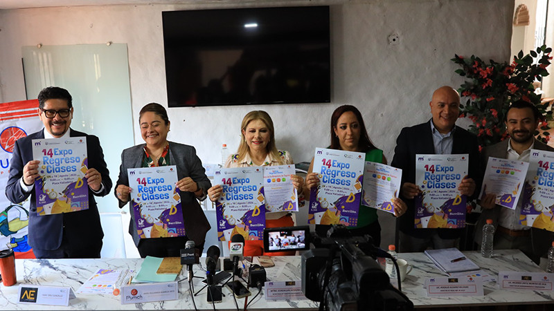  Morelia, lista para la 14ª Expo Regreso a Clases 