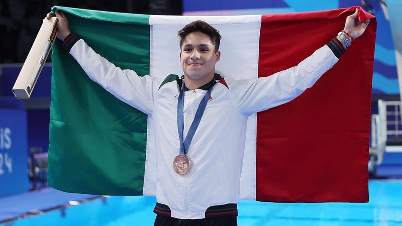 Voy por el oro en LA 2028: Osmar Olvera, tras ser doble medallista en París 2024 