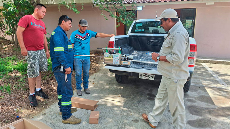 Sector salud hizo operativo contra el dengue en Lázaro Cárdenas, Michoacán  