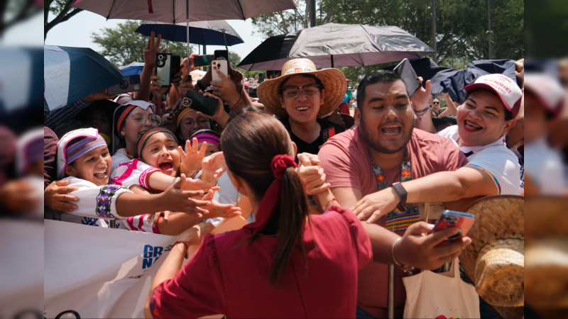 ’’Vamos a seguir con obras de desarrollo’’: Claudia Sheinbaum en Nayarit 