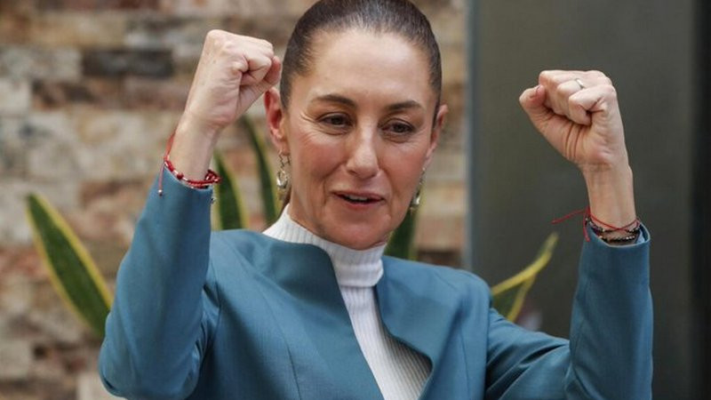 Claudia Sheinbaum aplaude al Tribunal Electoral por reconocer su triunfo en la elección presidencial 