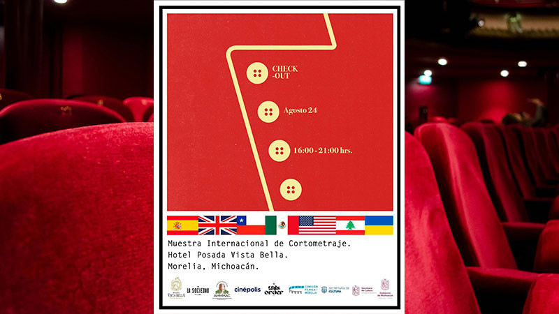 Sociedad del Cine presenta “CHECK-OUT” Muestra Internacional de Cortometraje y arte   