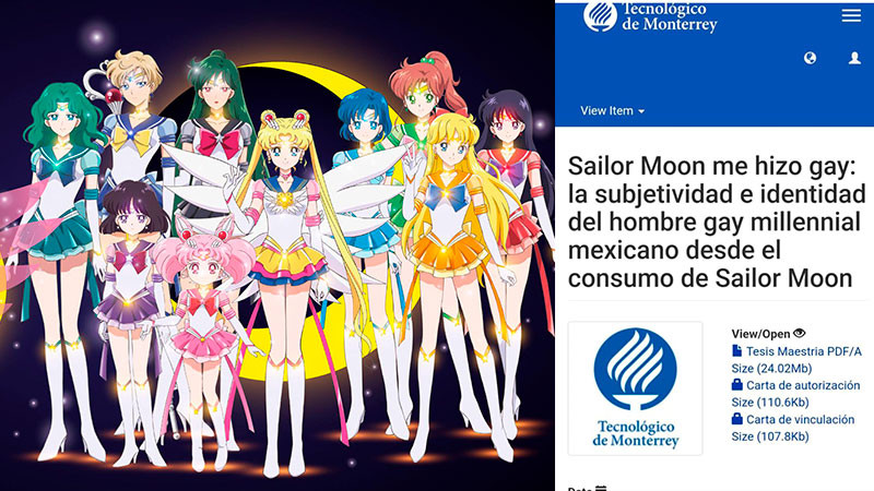 “Sailor Moon me hizo gay”: tesis de maestría que desata controversia  