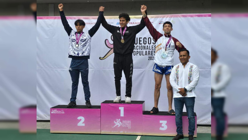 Gana Michoacán sus primeras medallas en Juegos Nacionales Populares 2024