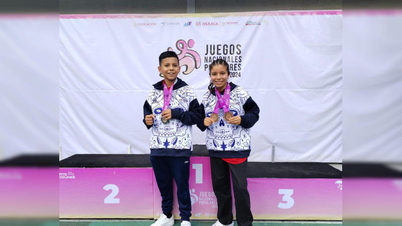 Gana Michoacán sus primeras medallas en Juegos Nacionales Populares 2024