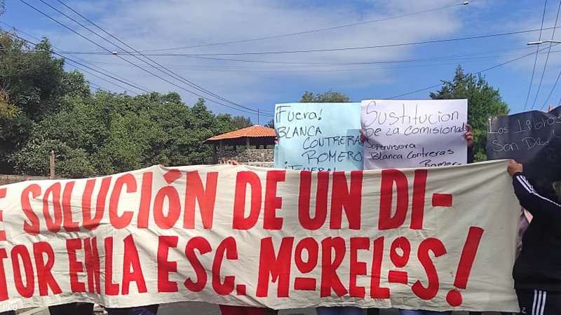 En primaria de Tancítaro inician ciclo escolar sin docentes 