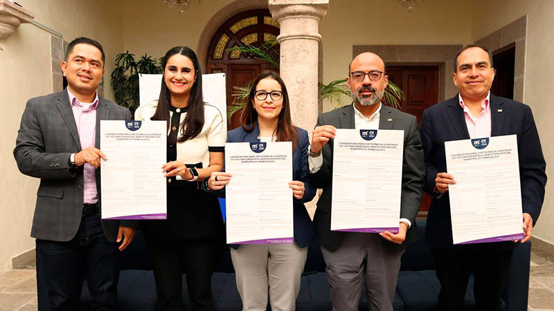 Lanza el Colegio de Morelia convocatoria al Mérito Docente 