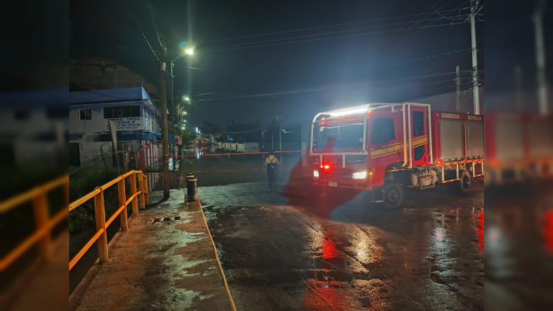 Cumple Ayuntamiento de Morelia 17 horas de atención ininterrumpida por lluvias