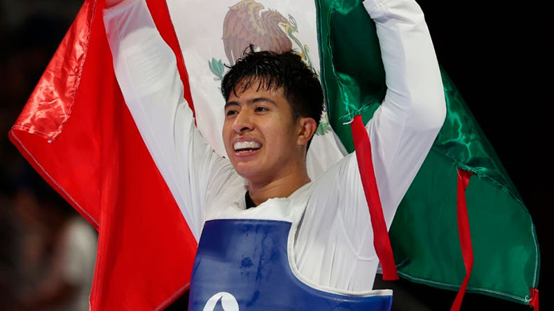 Luis Mario Nájera gana medalla de plata en el para taekwondo de Paris 2024 