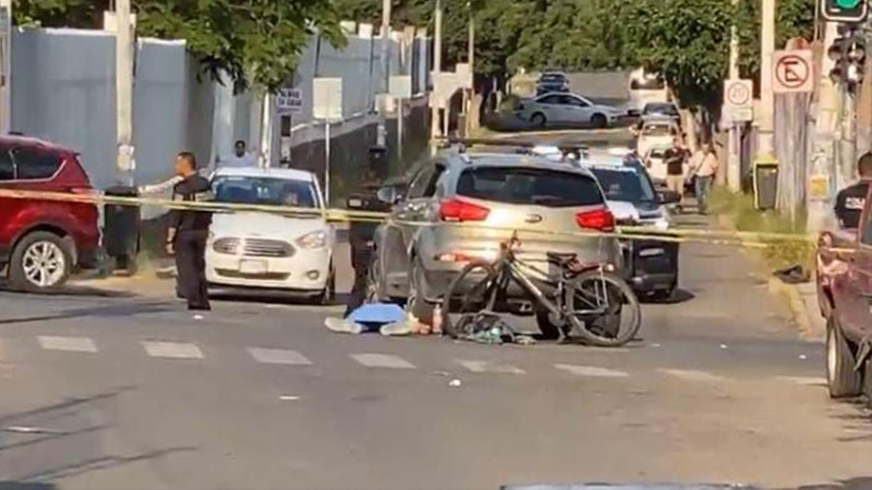 Ciclista pierde la vida al chocar con una camioneta en Sombrerete