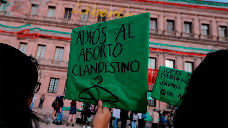 Especialistas piden al Congreso derogar el delito del aborto a nivel federal 