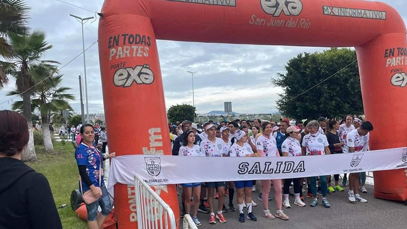 Se realizó con éxito la XII Carrera en el Hospital General de San Juan del Río 