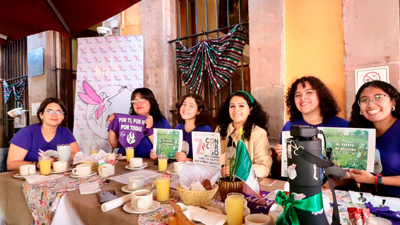 Marcharán en Querétaro integrantes de Adax Digital en Pro del Aborto  