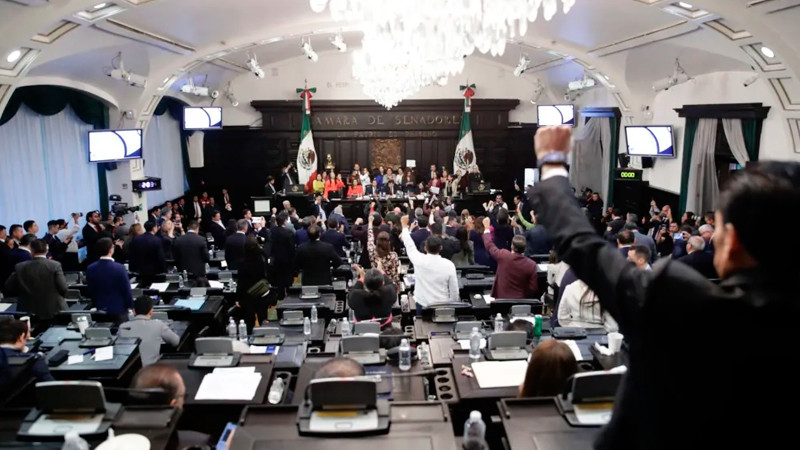 Sheinbaum felicita a senadores por aprobar reforma judicial 