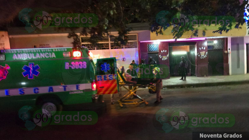 Atacan a tiros a un individuo en Zamora, Michoacán, resultó herido 