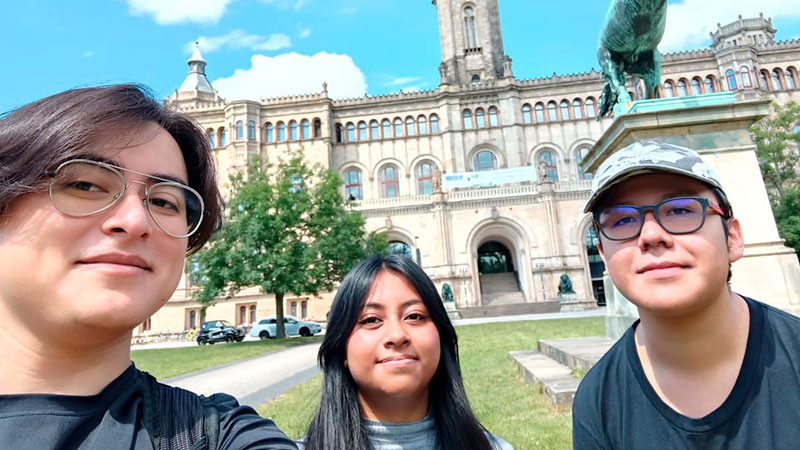 Estudiantes de la Politécnica de Santa Rosa, Querétaro, tuvieron estancia en Alemania 