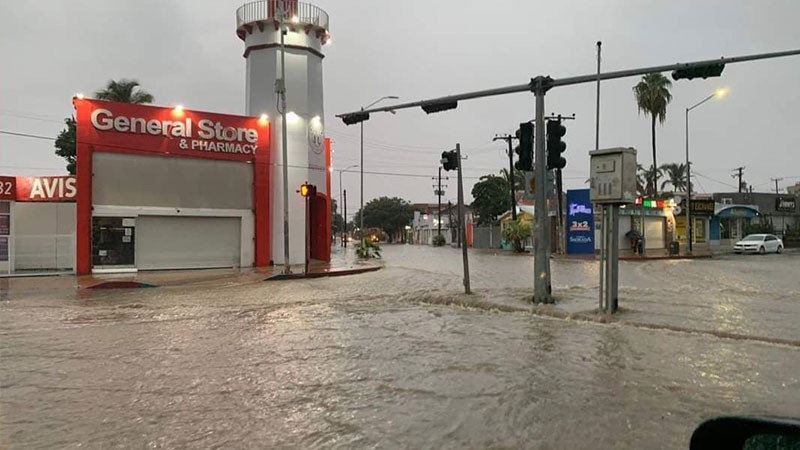 Tormenta tropical Ileana deja afectaciones en Los Cabos, Baja California Sur  