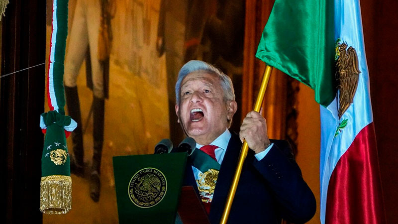  AMLO adelanta que agregará dos arengas en su último Grito de Independencia; "Hay mucho que celebrar" 