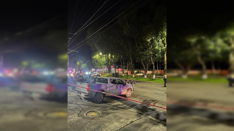 Tres agentes heridos en fuerte balacera en Pátzcuaro, Michoacán  