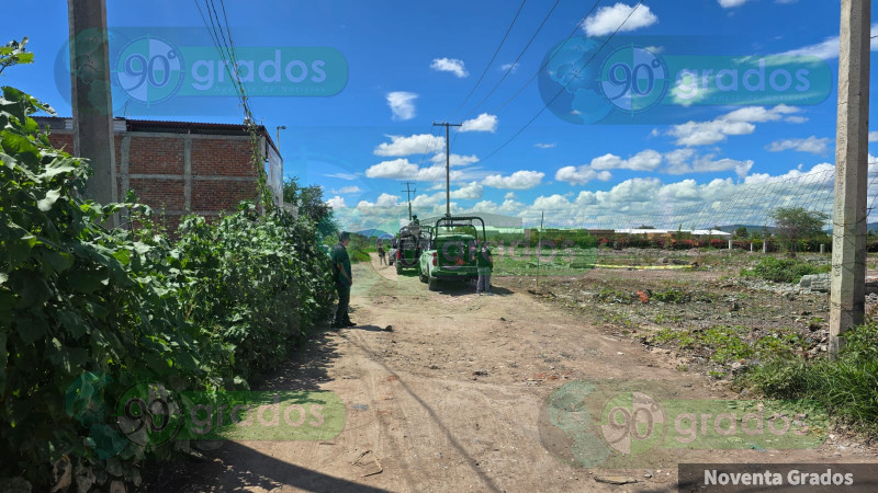 Localizan cadáver de un hombre con impactos de arma en  Zamora, Michoacán 