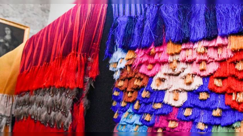 Con exhibición y venta en Ahuiran, Michoacán, rendirán homenaje al rebozo de telar de cintura 