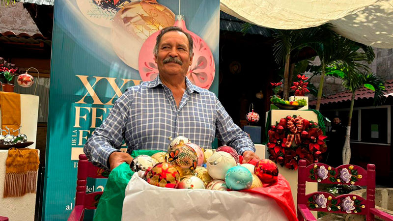 Presentan XXV Feria de la Esfera Tlalpujahua, Michoacán  