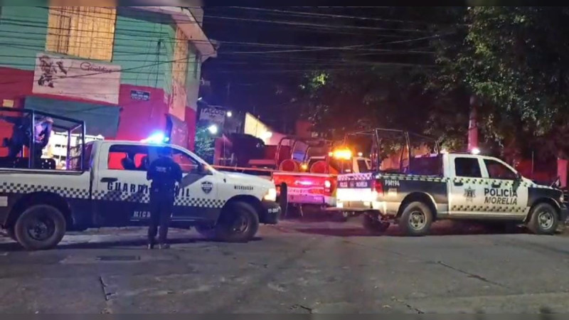  Ladrón resulta herido al querer robarle su camioneta a un Policía de Investigación en Morelia, Michoacán