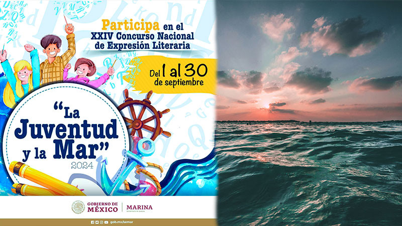 Semar convoca al XXIV Concurso Nacional de Expresión Literaria "La Juventud y la Mar, 2024” 