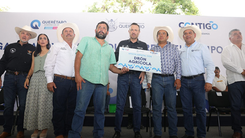 Fortalece Gobernador al campo queretano con insumos agrícolas y semillas    