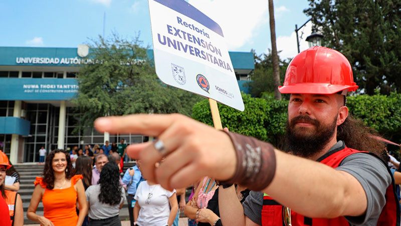 Participa la Universidad Autónoma de Querétaro en Simulacro Nacional 2024   