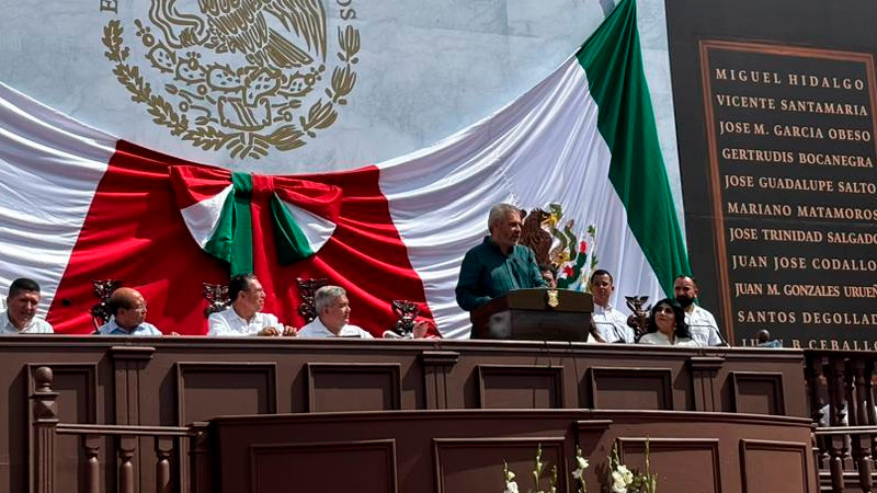 Aborto libre, no reelección, consolidar autogobiernos indígenas, serán realidad en Michoacán, afirma Bedolla 