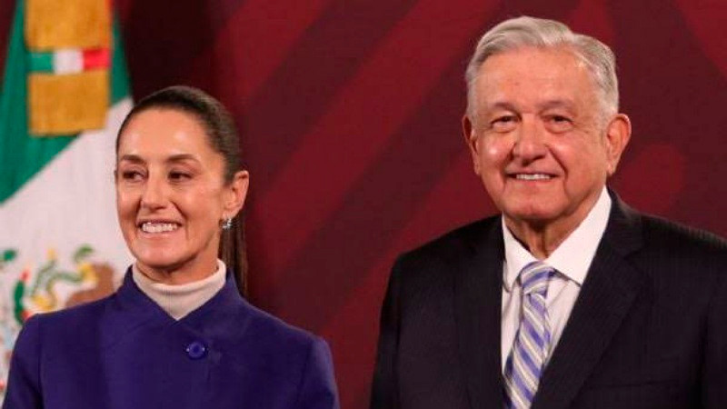 Considera AMLO que “no hace falta" que Sheinbaum implemente reforma fiscal 