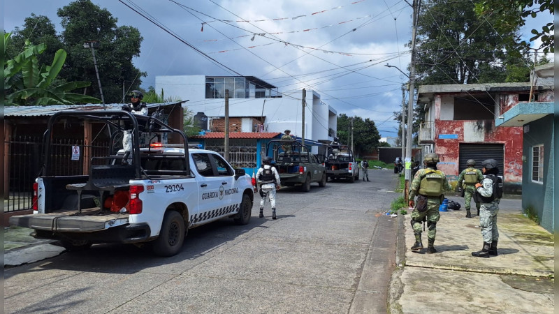 Balean a un individuo en Uruapan, Michoacán, resultó herido 